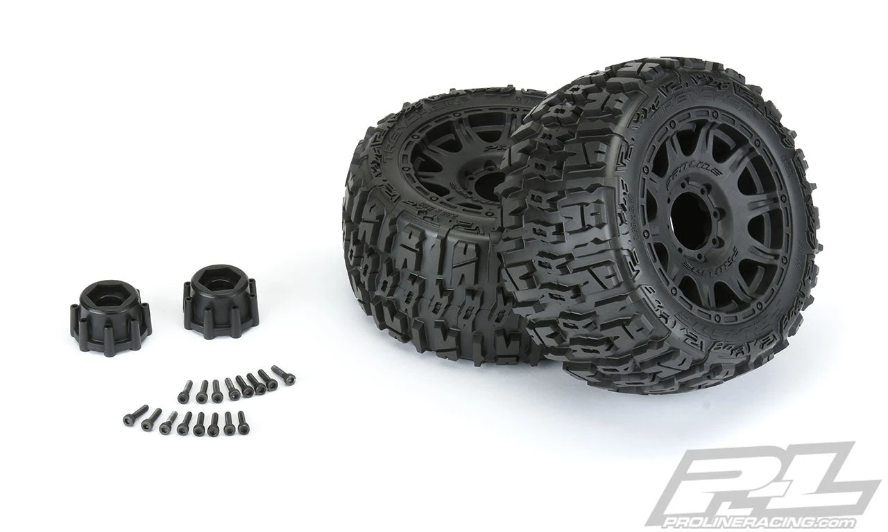 PRO-LINE Trencher LP 3.8" MTD Raid 8x32 Wheels 17mm F/R 3 PRO-LINE Trencher LP 3.8" MTD Raid 8x32 Wheels 17mm F/R