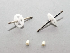 E-Flite Prop Shaft With Gear (2): 8.5mm Gearbox