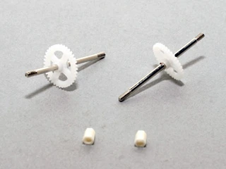 E-Flite Prop Shaft With Gear (2): 8.5mm Gearbox 3 E-Flite Prop Shaft With Gear (2): 8.5mm Gearbox