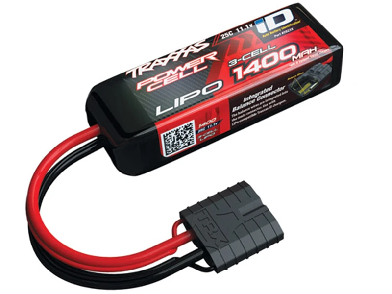 Traxxas 3 Cell 1400mAh 11.1V 25C LiPo Battery 2823X 3 Traxxas 3 Cell 1400mAh 11.1V 25C LiPo Battery 2823X