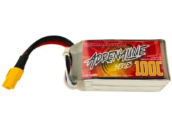 6 Cell 1100mAh 22.2V 100C LiPo, XT60