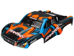 Traxxas Body Painted Slash 4X4: Orange And Blue