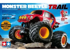 Tamiya 1/14 Monster Beetle, 4WD, Unassembled Kit W/Body (Requires Battery & Charger)