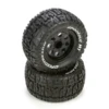 ECX Tire,Prmnt,Blk Wheel (2) 2wd/4wd Ruckus: F/R 1 ECX Tire,Prmnt,Blk Wheel (2) 2wd/4wd Ruckus: F/R -Radio Control & Model Shop 20303 ECX43008 M 800