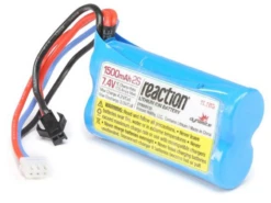 Dynamite 2 Cell 1500mAh 7.4V LiIon: Jet Jam Pool Racer