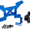 Traxxas Blue Aluminum Front Shock Tower: 6739X
