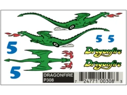 Woodland Scenics Pine Car Dry Transfer DragonFire