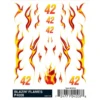 Woodland Scenics Pine Car Dry Transfer Blazin' Flames