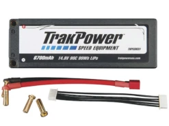 4 Cell 6700mAh 14.8V 90C LiPo Hard Case 5mm