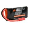 Spektrum 1 Cell 800mAh 3.7V 30C LiPo W/JST -Radio Control & Model Shop 22952 SPMX8001S30 1 900
