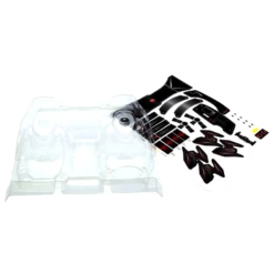 Traxxas Body Clear Desert Racer Interior Clear