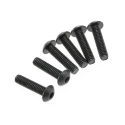 Traxxas Screws, 4x16mm Button Head Machine (Hex Drive) (6): 3933