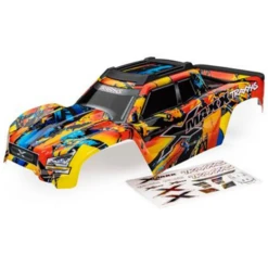 Traxxas Body, X-Maxx®, Solar Flare (painted, Decals Applied): 7811X