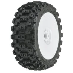 PRO-LINE Badlands MX M2 1:8 Buggy MTD White Wheels: F/R