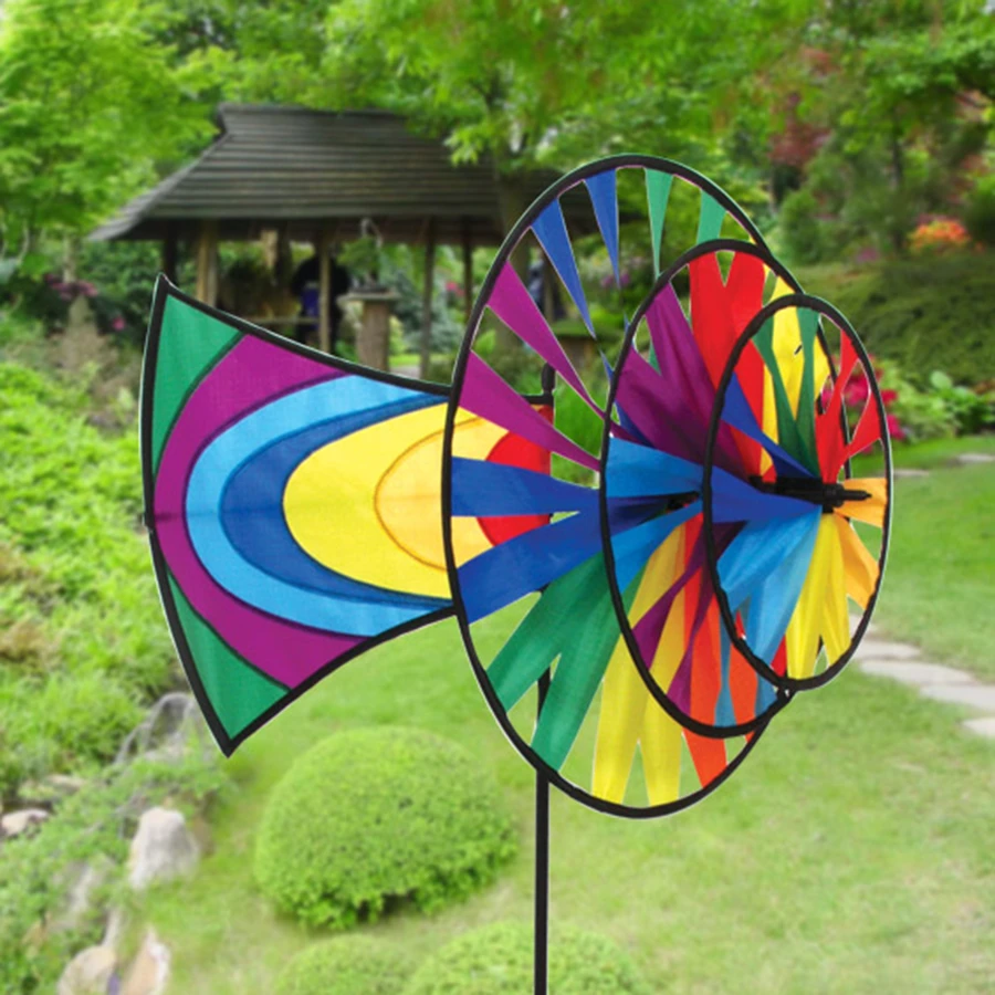 Rainbow Directional Pinwheel 3 Rainbow Directional Pinwheel