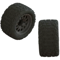 Arrma DBoots Katar MT Pre-Mounted Tire 14mm (2): F/R