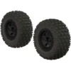 Arrma Fortress SC Tire Set Glued Black (2): F/R -Radio Control & Model Shop 24123 ARAC9630 1 900