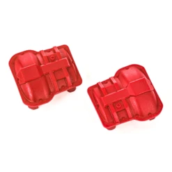 Traxxas Axle Cover, Front Or Rear (Red) (2): 9738-Red