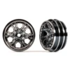 Traxxas Wheels, 1.0" , Black Chrome (2) 1 Traxxas Wheels, 1.0" , Black Chrome (2) -Radio Control & Model Shop 24881 TRA9770 BLKCR 1 900