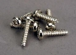 Traxxas Screws, 3x12mm Roundhead Self-tapping (6)