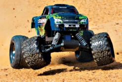 Traxxas 1/10 Stampede, 2WD, VXL, RTR W/TSM (Requires Battery & Charger): Green -Radio Control & Model Shop 36076 4 GREEN 4 lg