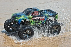 Traxxas 1/10 Stampede, 2WD, VXL, RTR W/TSM (Requires Battery & Charger): Green -Radio Control & Model Shop 36076 4 GREEN 6 lg