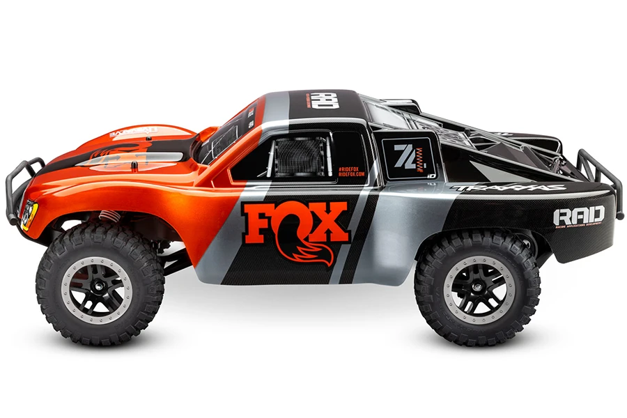 Traxxas 1/10 Slash, 2WD, VXL W/Magnum 272R Trans, RTR (Requires Battery & Charger): Fox 6 Traxxas 1/10 Slash, 2WD, VXL W/Magnum 272R Trans, RTR (Requires Battery & Charger): Fox - Image 4