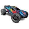 Traxxas 1/10 Rustler, 4WD, VXL (Requires Battery & Charger): Red -Radio Control & Model Shop 67076 4 Red 1 800