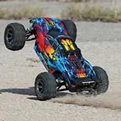 Traxxas 1/10 Rustler, 4WD, VXL (Requires Battery & Charger): Red 20 Traxxas 1/10 Rustler, 4WD, VXL (Requires Battery & Charger): Red -Radio Control & Model Shop 67076 4 Red 8 800