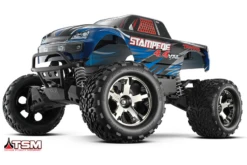 Traxxas 1/10 Stampede, 4WD, VXL (Requires Battery & Charger): Blue