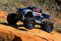 Traxxas 1/10 Stampede, 4WD, VXL (Requires Battery & Charger): Blue -Radio Control & Model Shop 67086 4 Common 5 lg ec81596b d82d 4666 abf1 feeb3eb33123