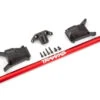 Traxxas Chassis Brace Kit, Red (Fits Rustler 4x4/Slash 4x4 W/Low CG Chassis): 6730R -Radio Control & Model Shop 6730R Chassis Brace Red