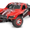 Traxxas 1/16 Slash, 4WD, RTR (Includes Battery & Charger): Mark -Radio Control & Model Shop 70054 1 RED 1 lg