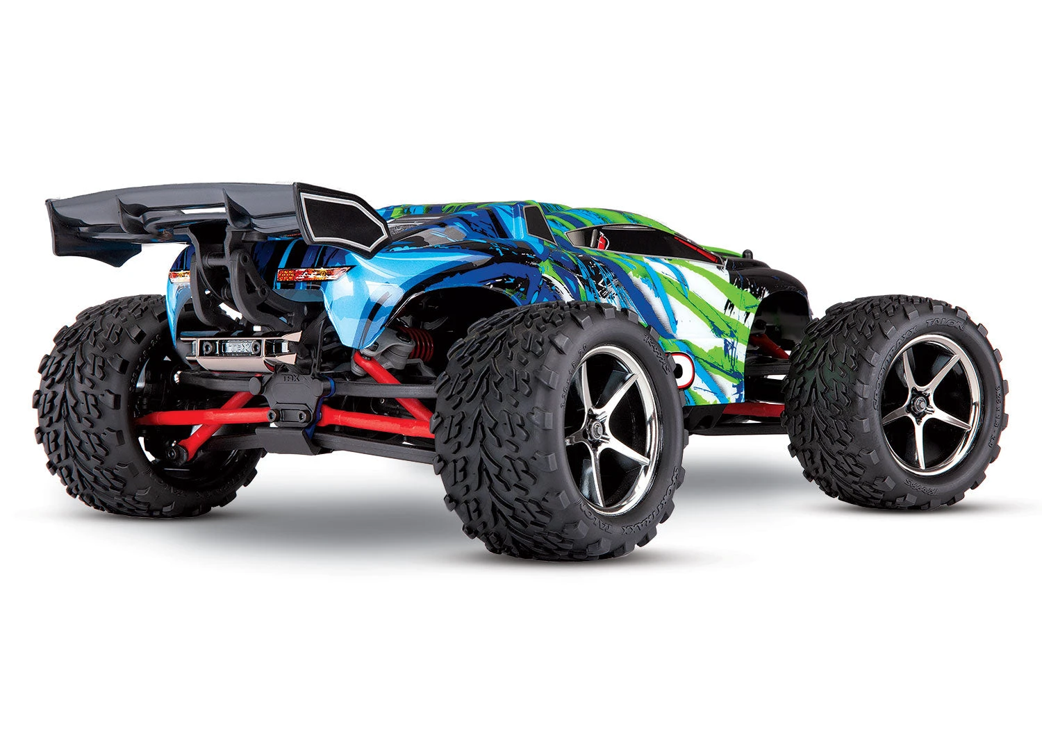 Traxxas 1/16 E-Revo, 4WD, RTR (Includes Battery & Charger): Green 5 Traxxas 1/16 E-Revo, 4WD, RTR (Includes Battery & Charger): Green - Image 3
