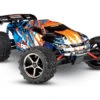 Traxxas 1/16 E-Revo, 4WD, RTR (Includes Battery & Charger): Orange -Radio Control & Model Shop 71054 1 ORANGE 1
