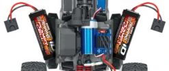 Traxxas 1/16 E-Revo VXL, 4WD, RTR (Includes Battery & Charger): Blue -Radio Control & Model Shop 71076 3 12 lg