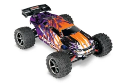 Traxxas 1/16 E-Revo VXL, 4WD, RTR (Includes Battery & Charger): Purple -Radio Control & Model Shop 71076 3 3 lg