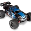 Traxxas 1/16 E-Revo VXL, 4WD, RTR (Includes Battery & Charger): Blue -Radio Control & Model Shop 71076 3 Blu 1 lg
