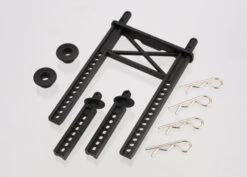 Traxxas Body Mount, Rear/ Body Mount Posts, Front (2)/body Washer, Rear (2) (for Fiesta/Rally Body): 7315
