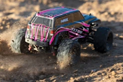 1/18 LaTrax Teton, 4WD, RTR (Includes Battery & Charger): Pink -Radio Control & Model Shop 76054 5 Pnk 4 lg
