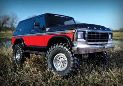 Traxxas 1/10 TRX-4 79 Bronco, 4WD, RTD (Requires Battery & Charger): Red -Radio Control & Model Shop 82046 1