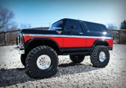 Traxxas 1/10 TRX-4 79 Bronco, 4WD, RTD (Requires Battery & Charger): Red -Radio Control & Model Shop 82046 3