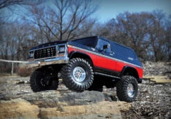 Traxxas 1/10 TRX-4 79 Bronco, 4WD, RTD (Requires Battery & Charger): Red -Radio Control & Model Shop 82046 4