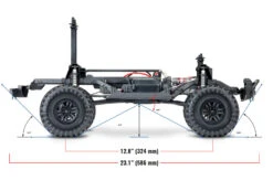 Traxxas 1/10 TRX-4 Defender, 4WD, RTD (Requires Battery & Charger): Sand -Radio Control & Model Shop 82056 4 COM 9