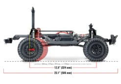 Traxxas 1/10 TRX-4 Defender, 4WD, RTD (Requires Battery & Charger): Red -Radio Control & Model Shop 82056 Comm 3 lg