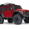 Traxxas 1/10 TRX-4 Defender, 4WD, RTD (Requires Battery & Charger): Red -Radio Control & Model Shop 82056 Red 11 lg