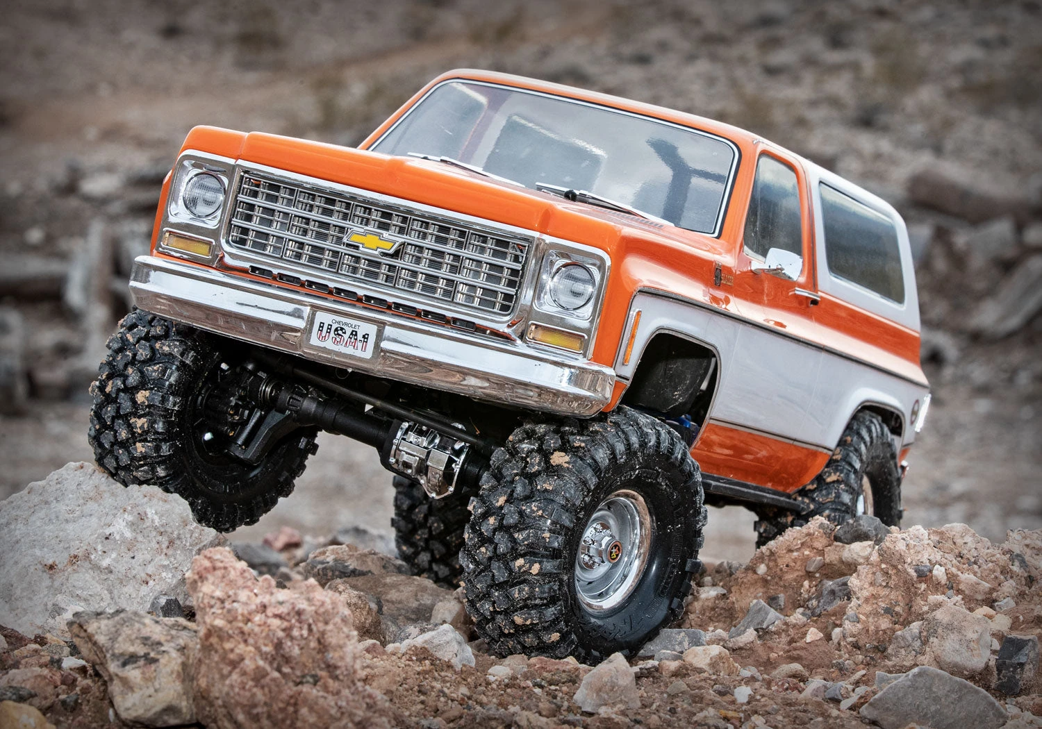 Traxxas 1/10 TRX-4 '79 Blazer, 4WD, RTD (Requires Battery & Charger): Orange 11 Traxxas 1/10 TRX-4 '79 Blazer, 4WD, RTD (Requires Battery & Charger): Orange - Image 9
