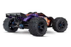 Traxxas 1/10 E-Revo, 4WD, VXL 2.0 (Requires Battery & Charger): Purple -Radio Control & Model Shop 86086 4 PURPLE 4 lg
