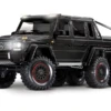 Traxxas 1/10 TRX-6 MercedesBenz® G 63 AMG, 6WD, RTD (Requires Battery And Charger): Black -Radio Control & Model Shop 88096 BLACK 1 lg
