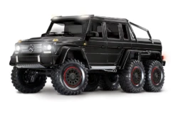 Traxxas 1/10 TRX-6 MercedesBenz® G 63 AMG, 6WD, RTD (Requires Battery And Charger): Black